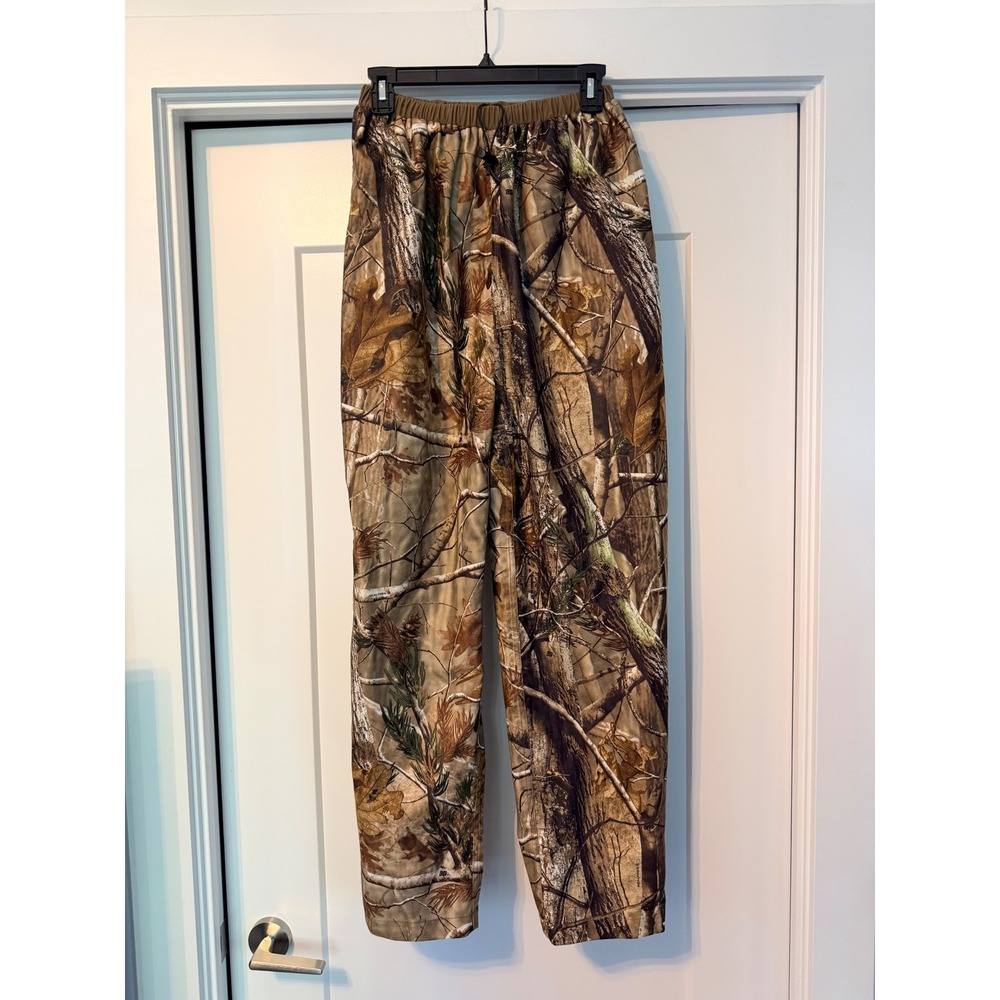 Mad Dog Gear Realtree AP Camo Hunting Pants Mens Large Mesh Lined Drawstring